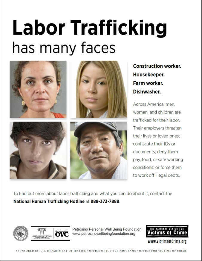 OVC Labor Trafficking Poster